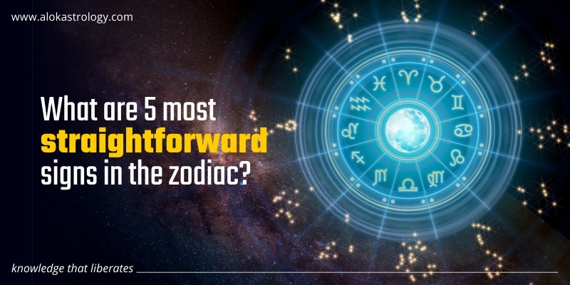 straightforward signs in the zodiac