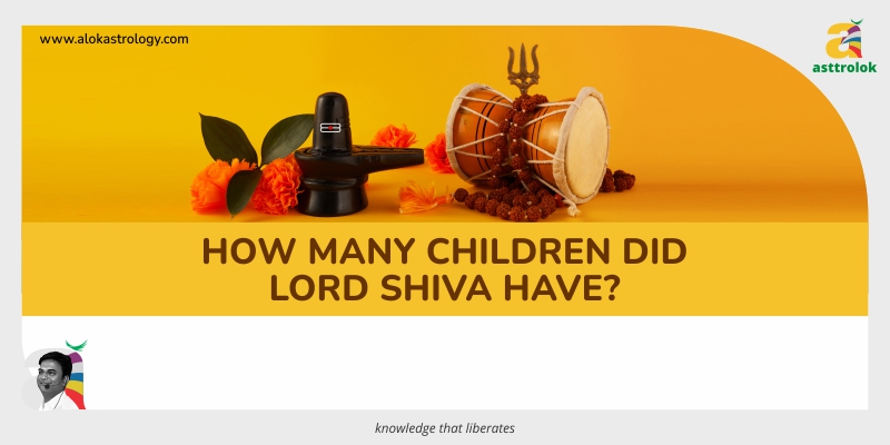 How many children did Lord Shiva have?