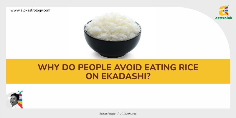 Why do people avoid eating rice on Ekadashi?